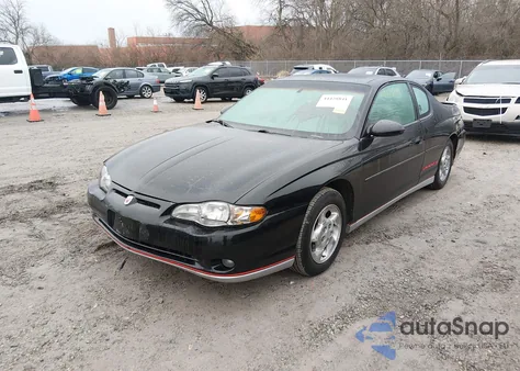2002 Chevrolet Monte Carlo Ss z USA, uszkodzony, nr VIN 2G1WX15K529295703